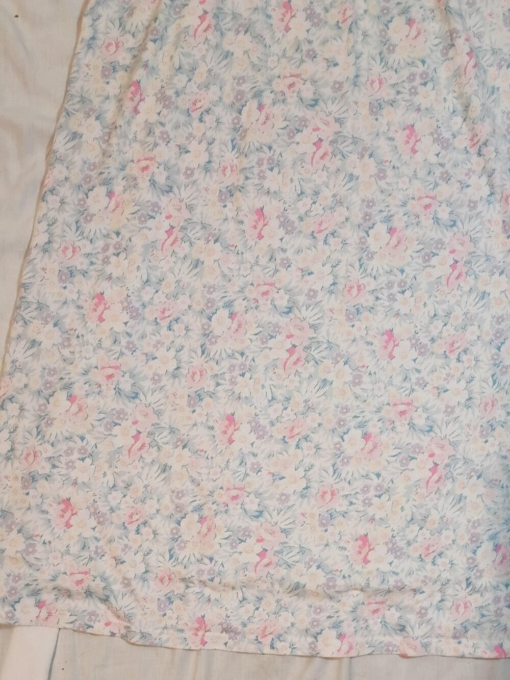 Lauren Ralph Lauren/Nightgown/Womens M/Pink Blue Floral/Ruffle Strap Cottagecore - Picture 4 of 8
